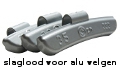 Slaglood / Balanceergewicht voor gebruik op ALUMINIUM velgen.